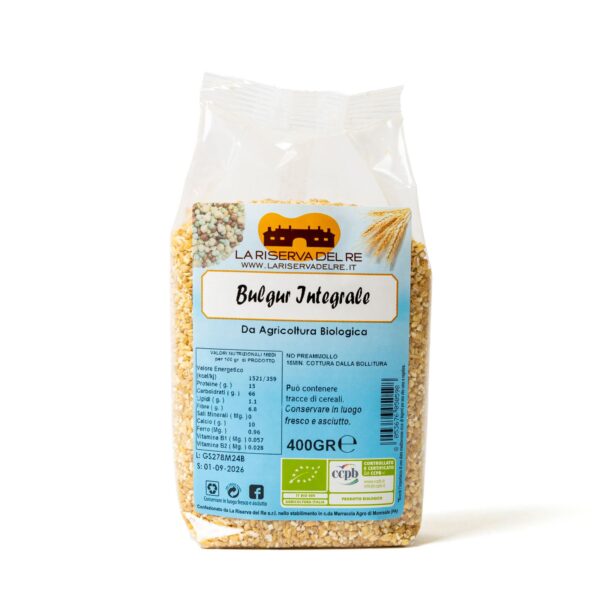 Bulgur Integrale Grano Duro Bio