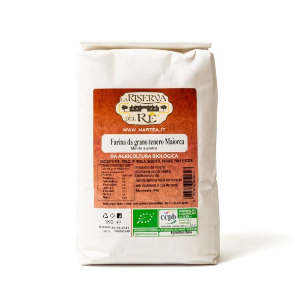 Farina di Grano tenero Maiorca biologica