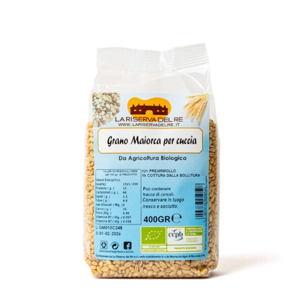 Grano Maiorca per Cuccia Bio
