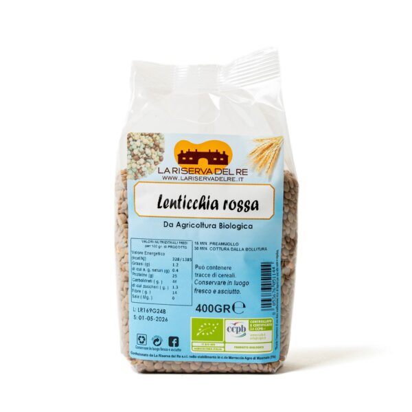 Lenticchie Rosse Bio