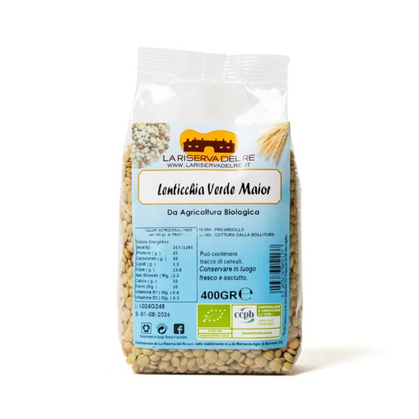 Lenticchie Verdi Maior Bio